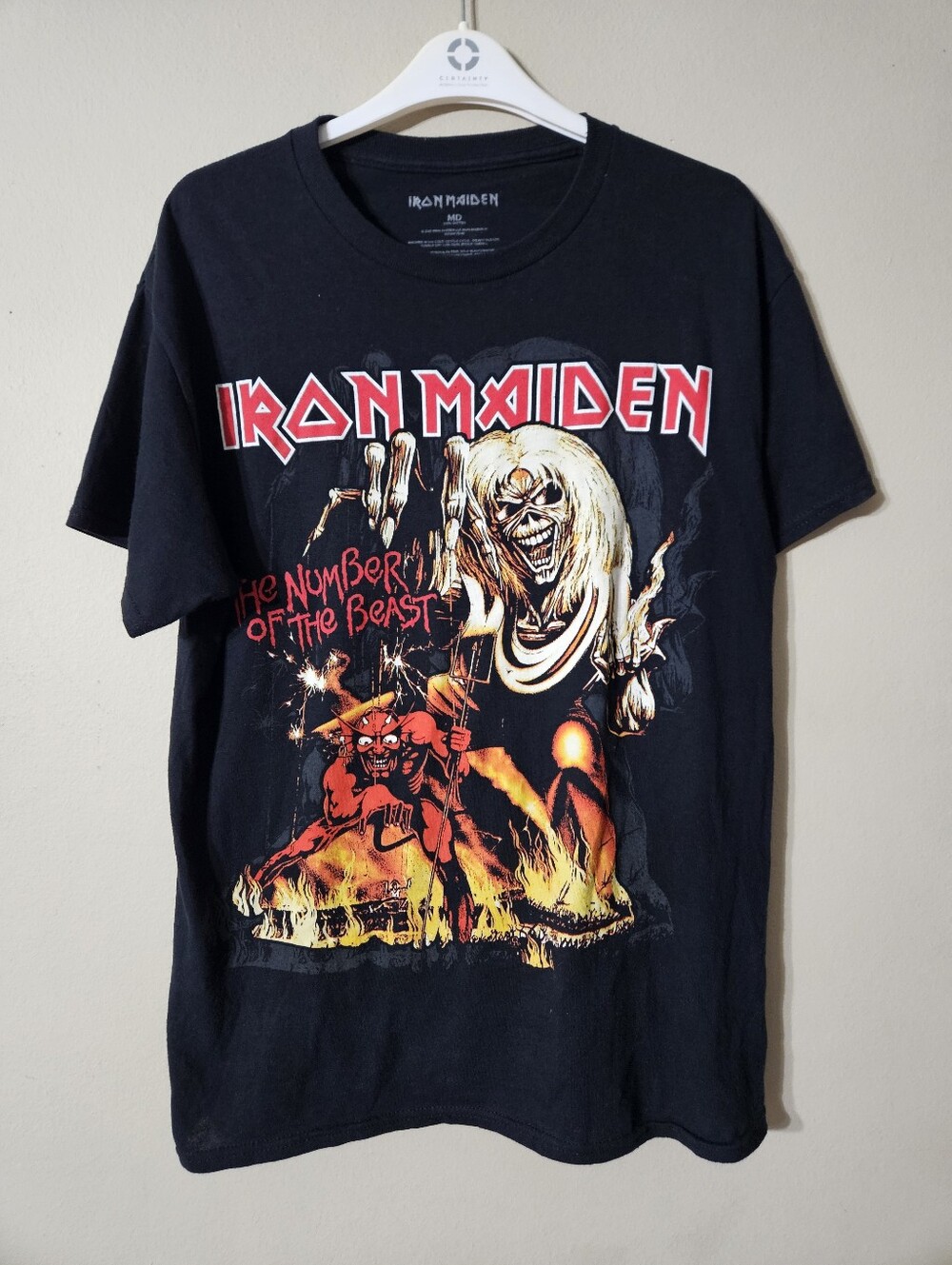 Iron Maiden Band Tshirt Medium